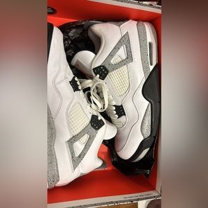 Men’s 11 - Jordan 4 White Cement